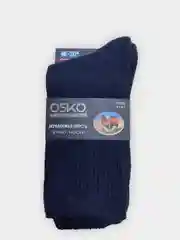 Темно-синий шерстяные мужские термо носки OSKO, из верблюжьей шерсти, Фабрика Снов