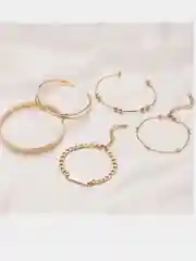 Браслет GOLD - набор 5 шт