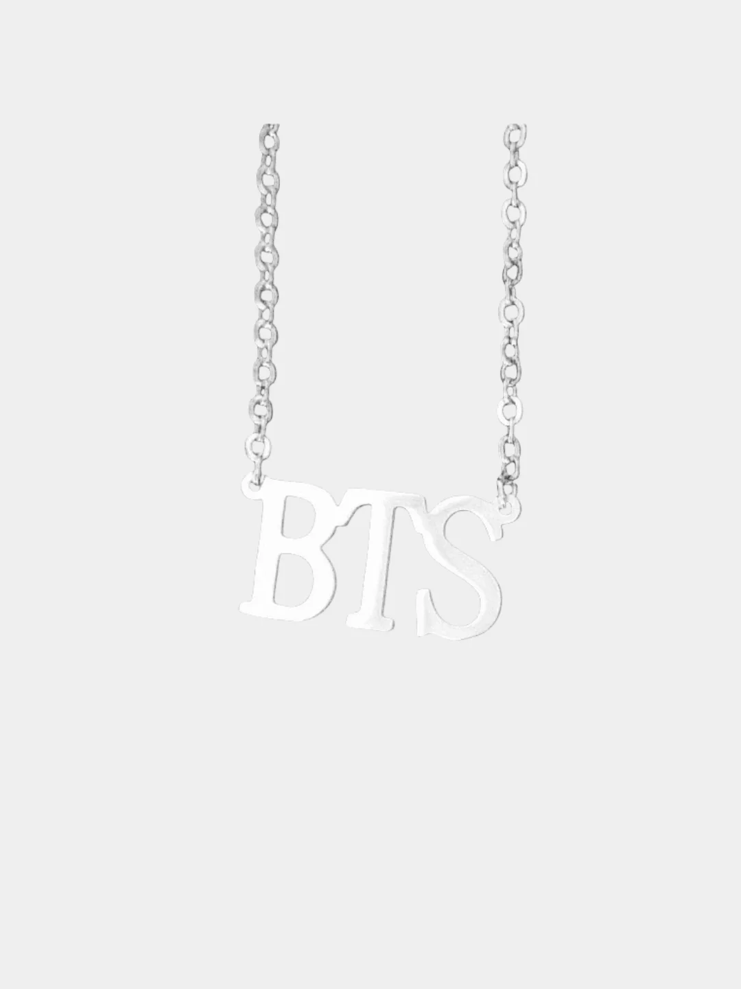 Синий меланж цепочка с подвеской K-pop группы BTS