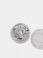 Серебряный блестки, стразы, наклейки для дизайна ногтей
