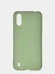 Лесной зеленый чехол Samsung Galaxy A01 / M01 / Самсунг Галакси А01 / М01 силиконовый цветной матовый