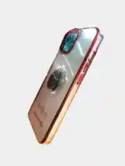 Бордовый чехол с кольцом Iphone 13, 13Pro, 13Pro Max