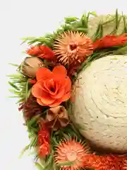 Оранжевый декоративное настенное украшение Lillo "Шляпа", 18,5 см