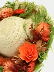 Оранжевый декоративное настенное украшение Lillo "Шляпа", 18,5 см