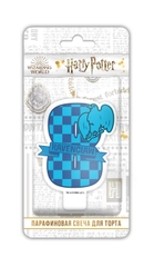 Парафиновая свеча в торт "Harry Potter", цифра 8 с рисунком, в блистере