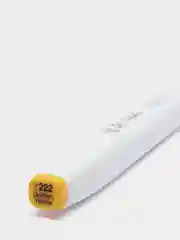 Маркер для скетчей TOUCH BRUSH двухсторонний цв.222 желтый золотой