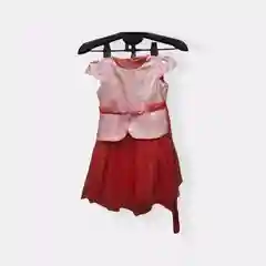 Розовый платье для девочек праздничное, новогоднее