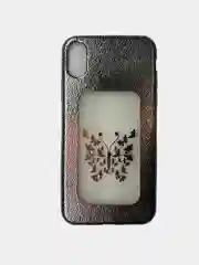 Серебряный чехол для iPhone X/ Xs/ 7+/ 8+/ 7/ 8/ SE 2