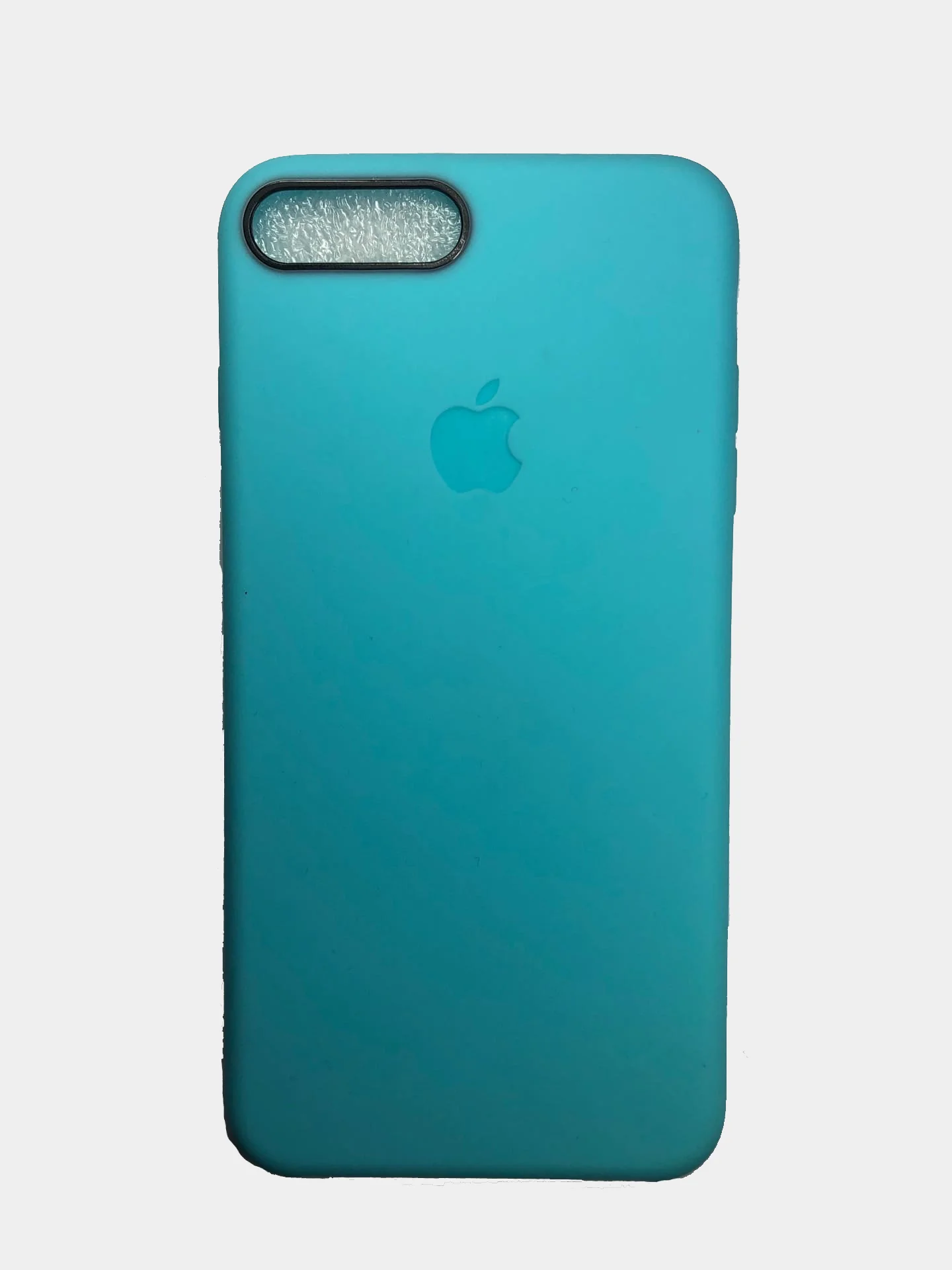 Голубой чехол для iPhone X/ Xs/ 7+/ 8+/ 7/ 8/ SE 2