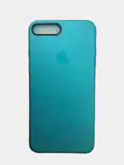 Голубой чехол для iPhone X/ Xs/ 7+/ 8+/ 7/ 8/ SE 2
