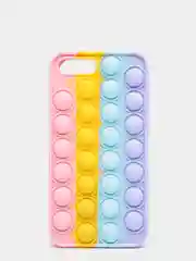 Индиго чехол антистресс пупырка поп ит pop it для iPhone 12 12 Pro на айфон