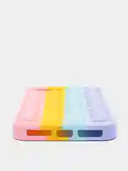 Индиго чехол антистресс пупырка поп ит pop it для iPhone 12 12 Pro на айфон