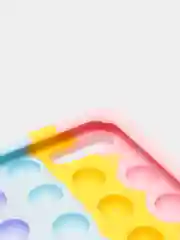 Индиго чехол антистресс пупырка поп ит pop it для iPhone 12 12 Pro на айфон