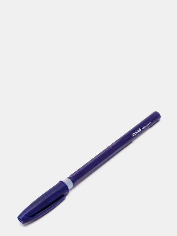 Ручка шариковая Attache Indigo с манжеткой, син. стерж