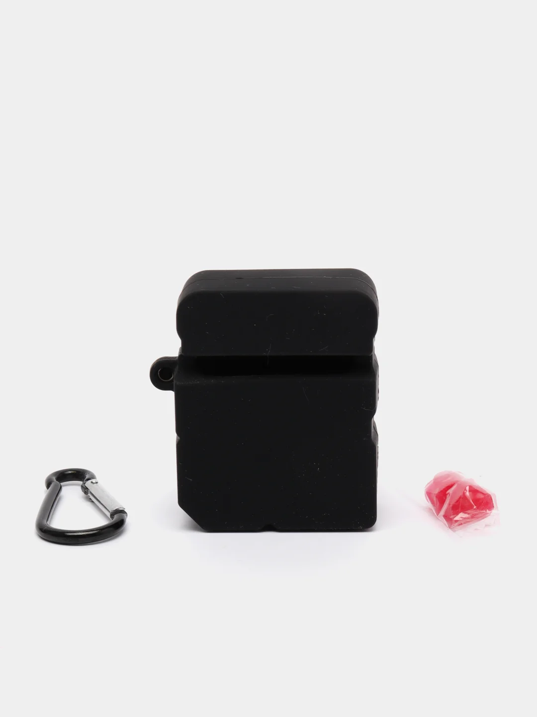Угольный силиконовый чехол для наушников Airpods 1, 2