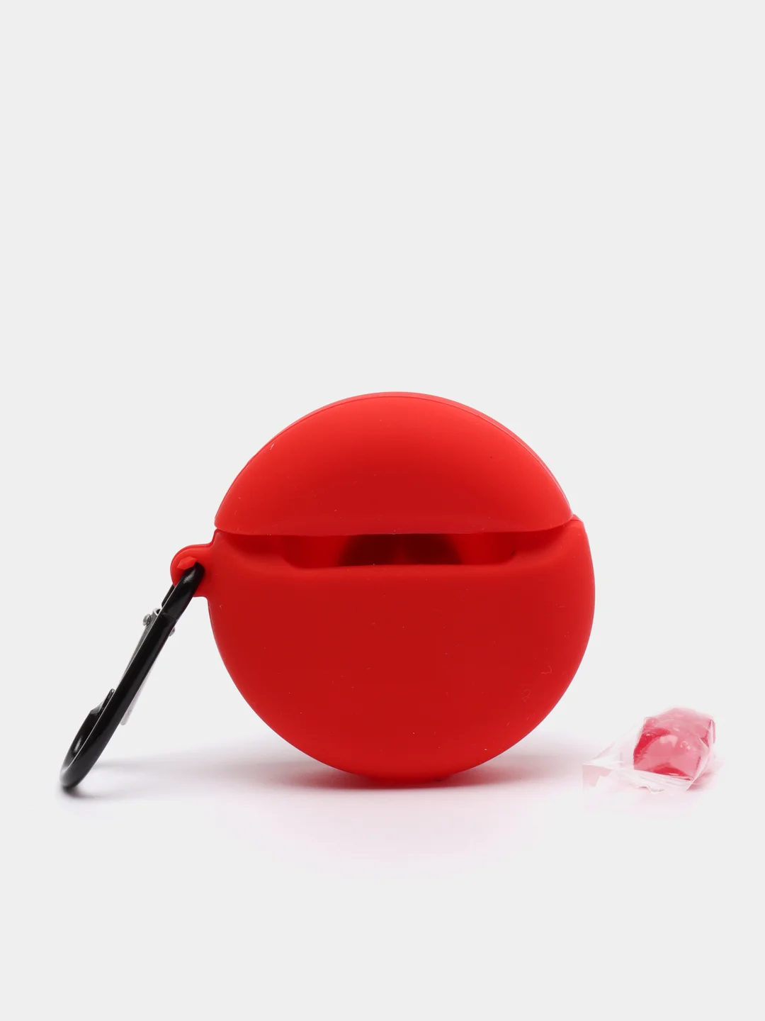 Коралловый меланж силиконовый чехол для наушников Airpods 1, 2