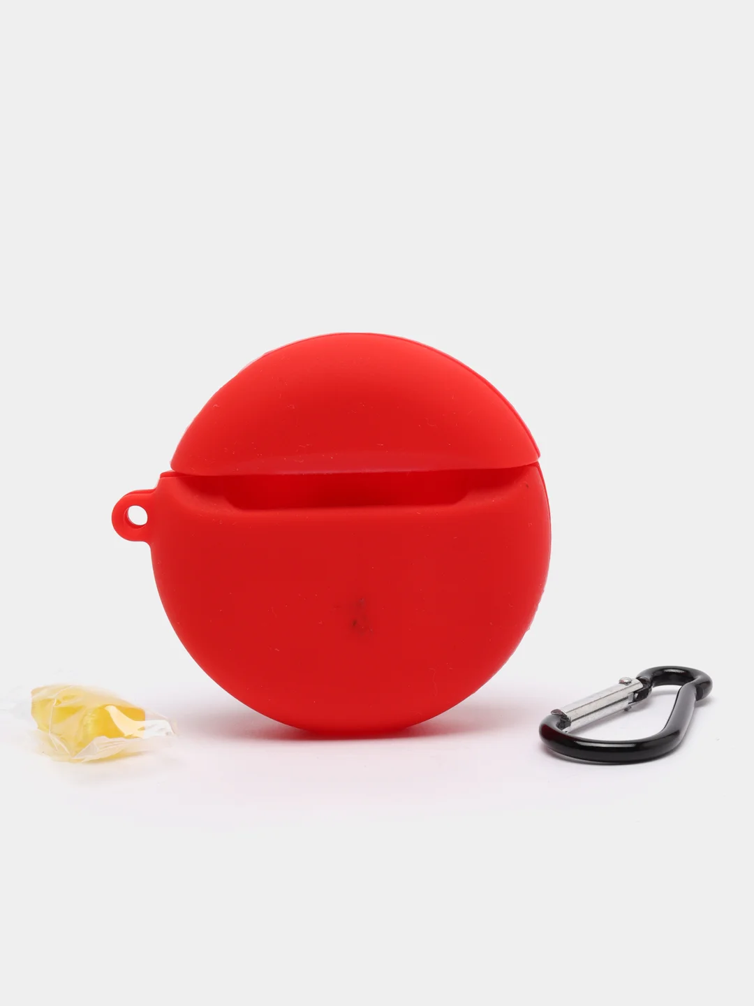 Красный силиконовый чехол для наушников Airpods 1, 2