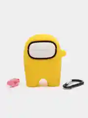 Лимонный силиконовый чехол для наушников Airpods 1, 2