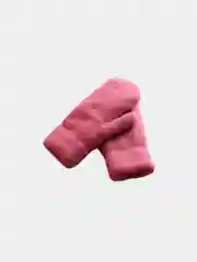 Тёмно-розовый варежки женские