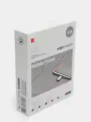 Белый портативное зарядное устройство, 10000 mah, SD333, 2.1A, белый