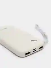 Белый портативное зарядное устройство, 10000 mah, SD333, 2.1A, белый