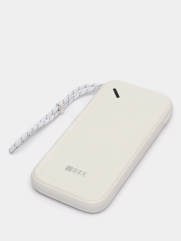 Портативное зарядное устройство, 10000 mah, SD333, 2.1A, белый