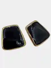 Черный серьги женские