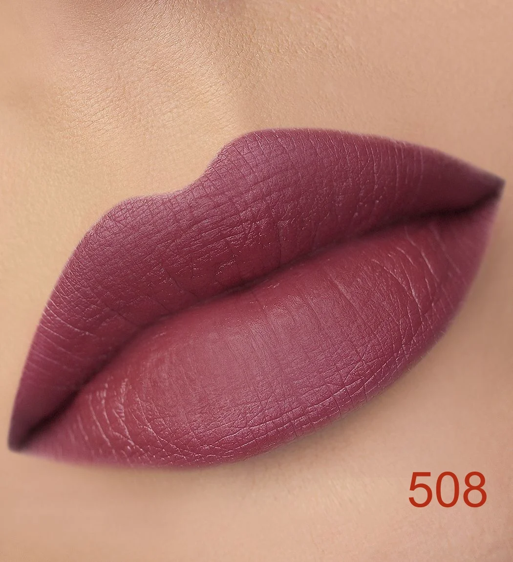 Багровый губная помада LUXVISAGE PIN-UP ultra matt
