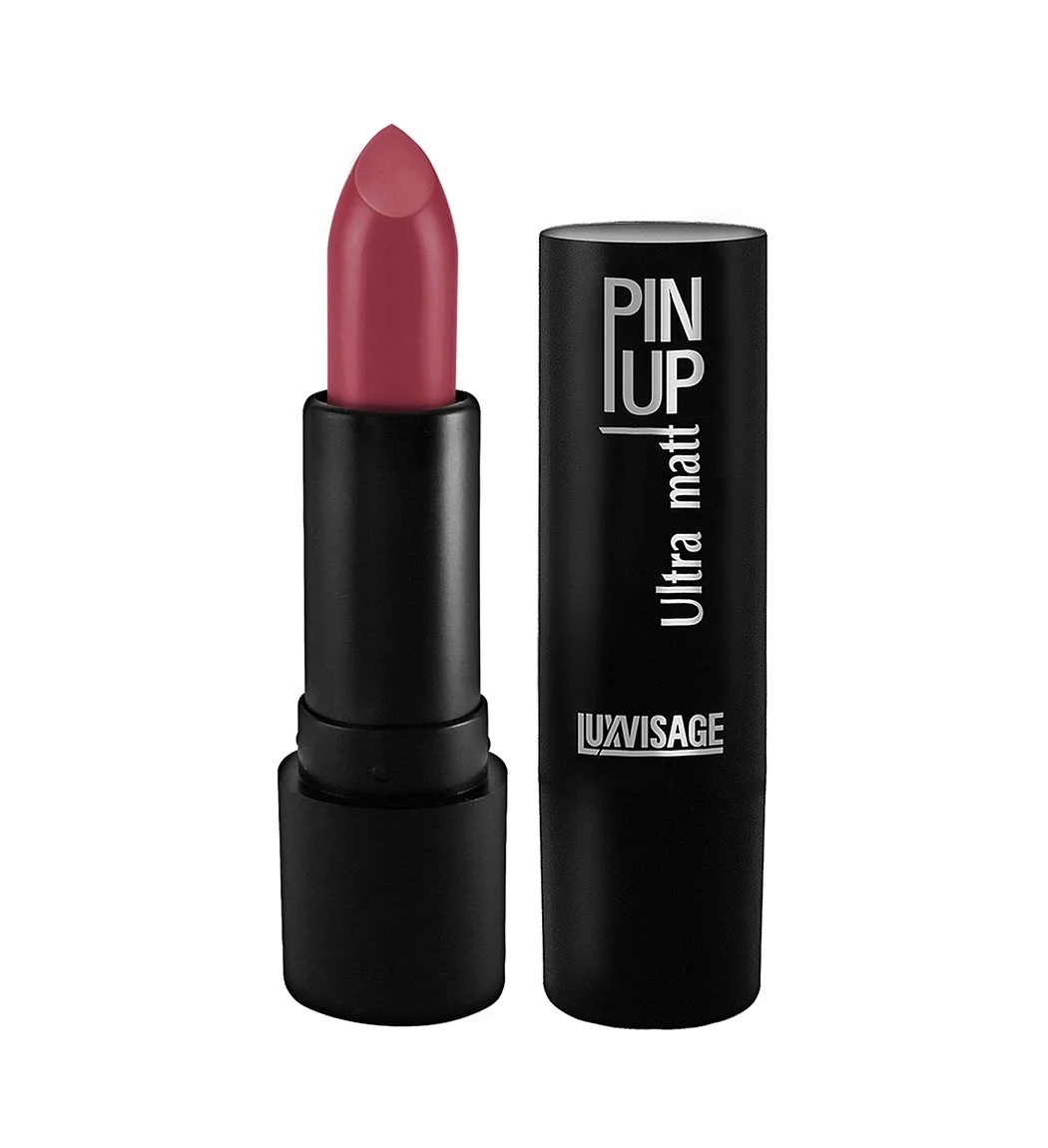 Багровый губная помада LUXVISAGE PIN-UP ultra matt