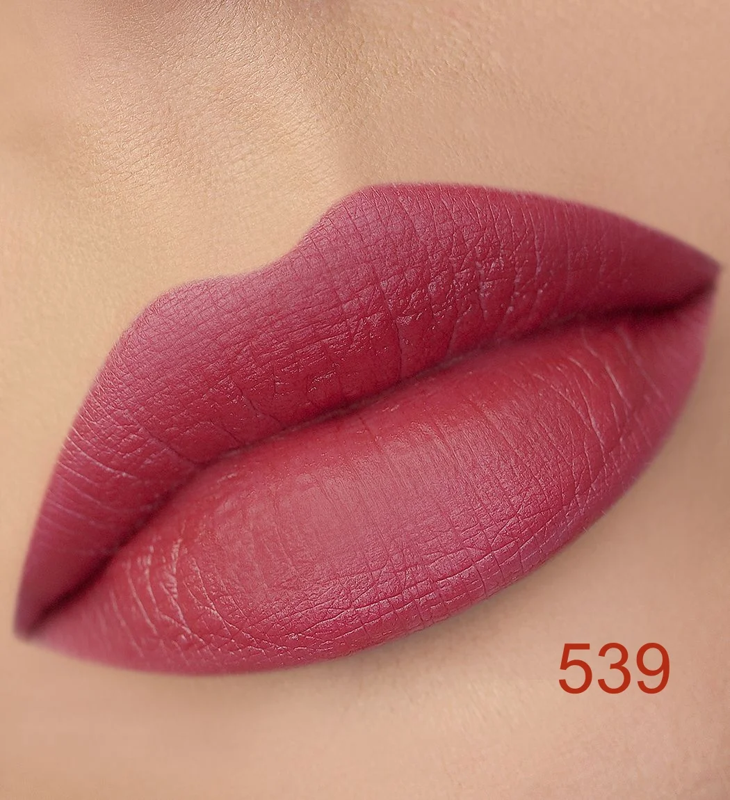 Тёмно-розовый губная помада LUXVISAGE PIN-UP ultra matt