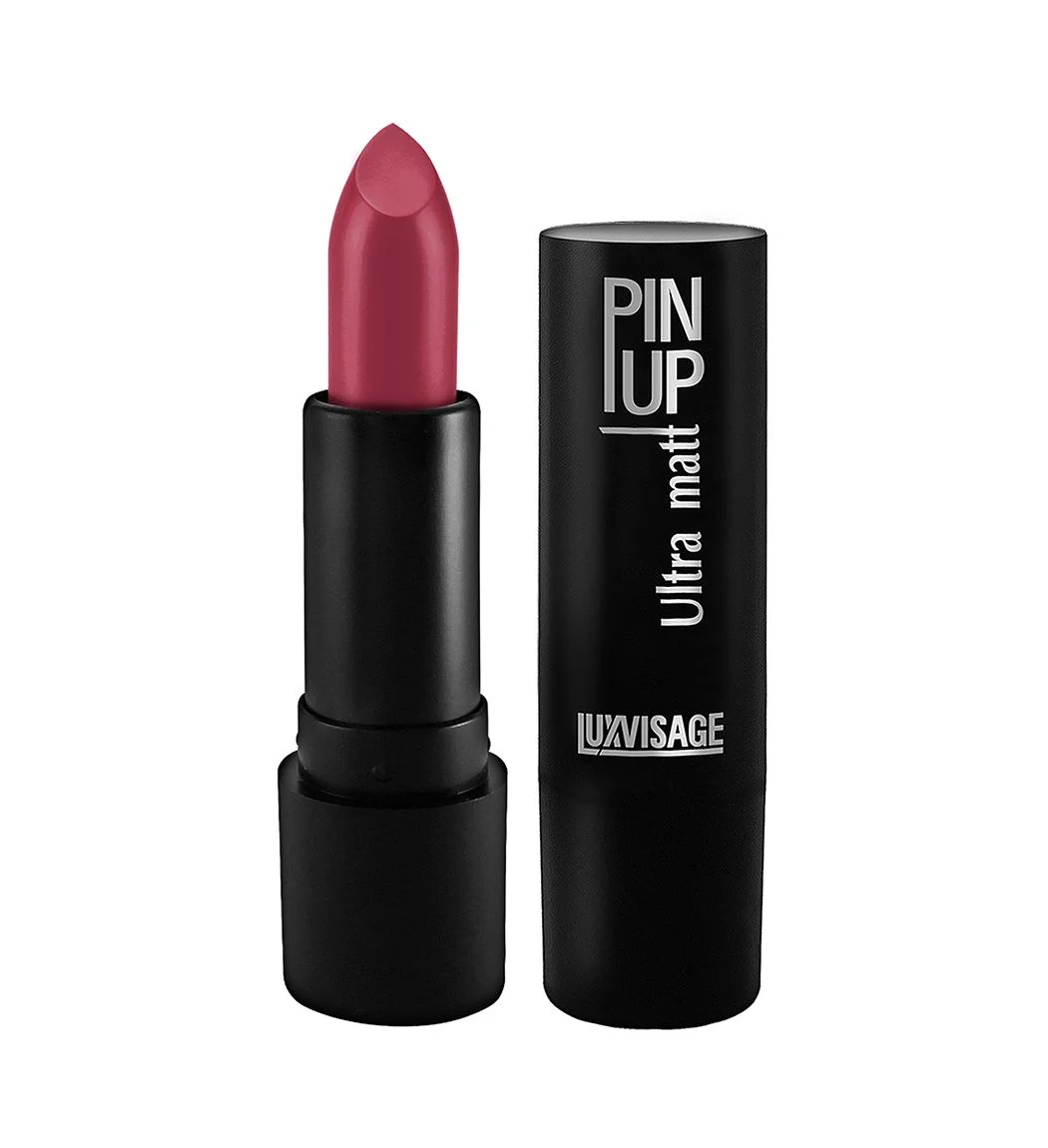 Фуксия губная помада LUXVISAGE PIN-UP ultra matt