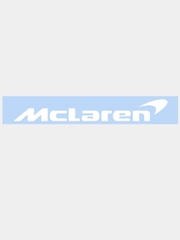 Наклейка на авто McLaren, 28 х 4,5 см