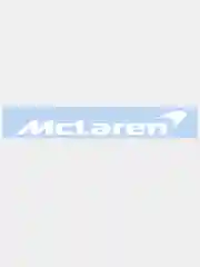 Наклейка на авто McLaren, 28 х 4,5 см