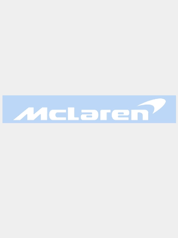 Наклейка на авто McLaren, 28 х 4,5 см