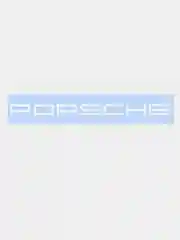 Наклейка на авто Porshe (Порше), 28 х 2 см