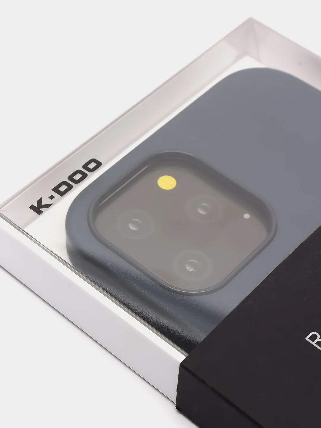 Темно-синий чехол K-DOO Noble collection iP 12 Pro