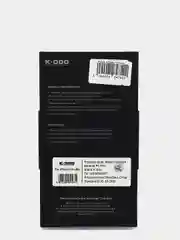 Темно-синий чехол K-DOO Noble collection iP 12 Pro