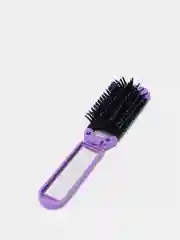 Фиолетовый дорожная складная расческа с зеркалом R/Rose