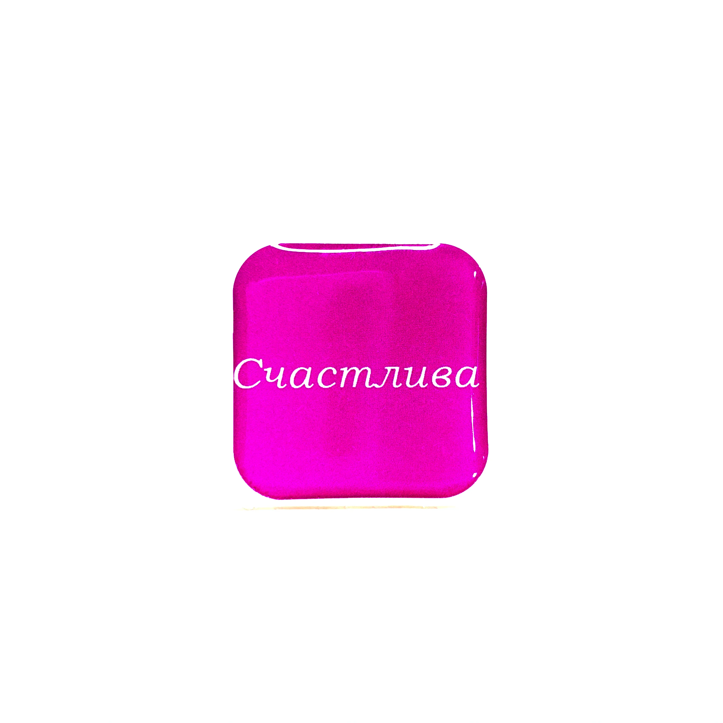 Алый 3d наклейки-стикеры на телефон
