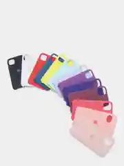 В индивидуальной упаковке  Silicone  X/Xs,11,12,13,Pro,Max, cеликоновый чехол цветной