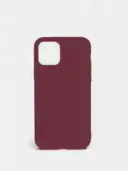 Бордовый в индивидуальной упаковке  Silicone  X/Xs,11,12,13,Pro,Max, cеликоновый чехол цветной