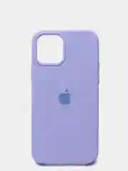 Лавандовый в индивидуальной упаковке  Silicone  X/Xs,11,12,13,Pro,Max, cеликоновый чехол цветной