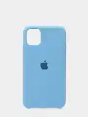 Голубой в индивидуальной упаковке  Silicone  X/Xs,11,12,13,Pro,Max, cеликоновый чехол цветной