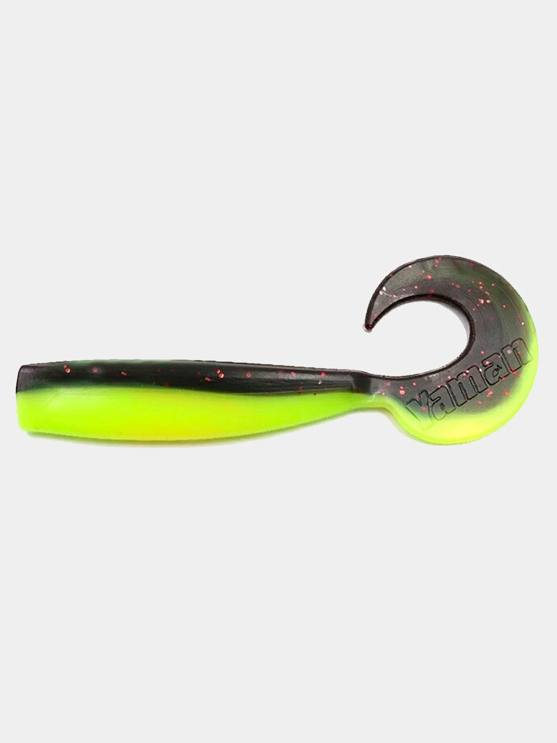 Желтый твистер Yaman Lazy Tail Shad 120mm