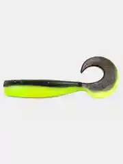 Желтый твистер Yaman Lazy Tail Shad 120mm