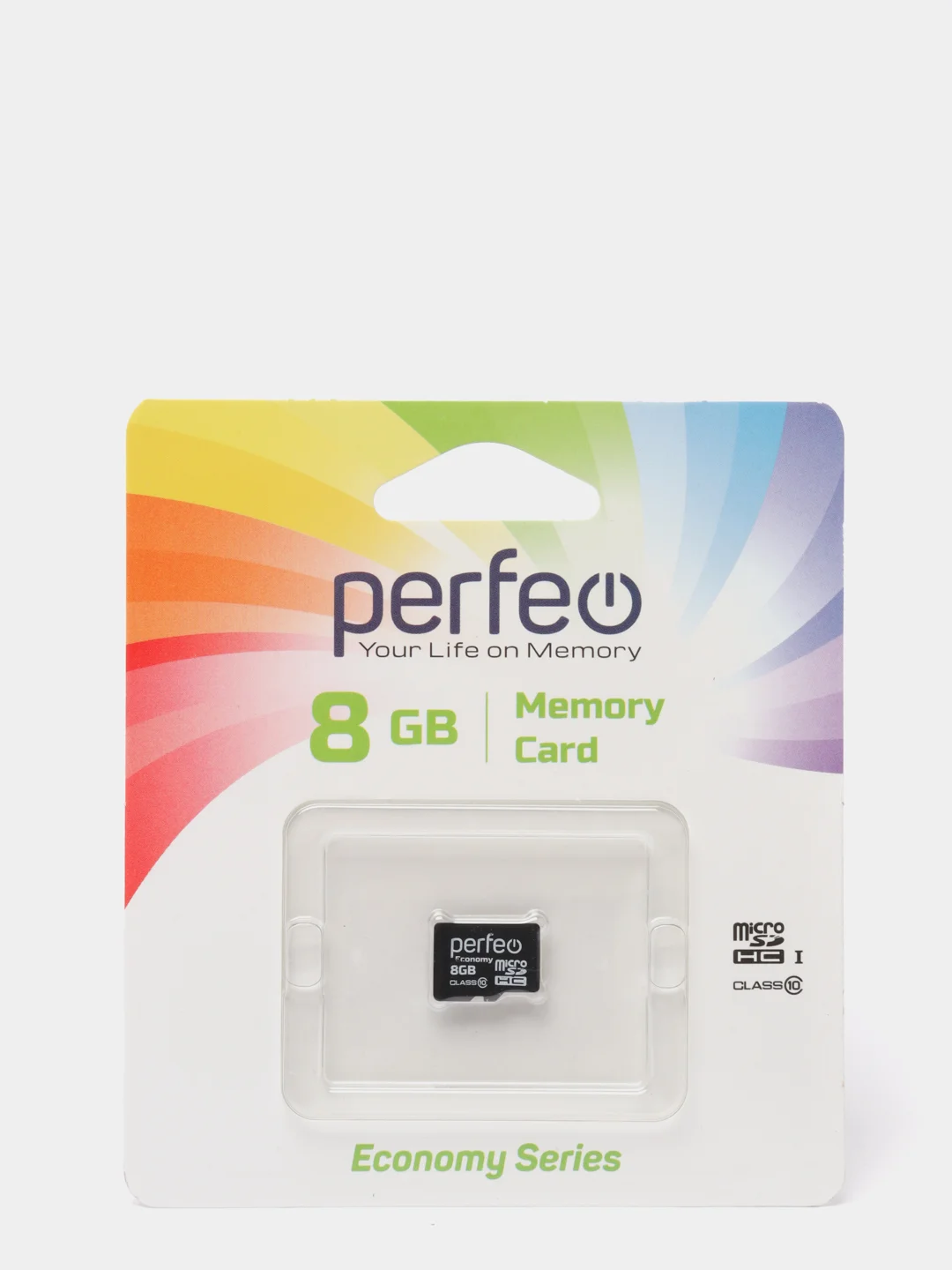 Карта памяти Perfeo microSD 8GB High-Capacity (Class 10) economy series