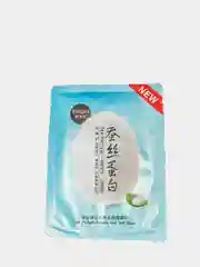 Голубой маска тканевая Silk Protein Hydra Moisturizing Mask