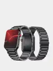 Черный ремешок для Apple Watch, стальной