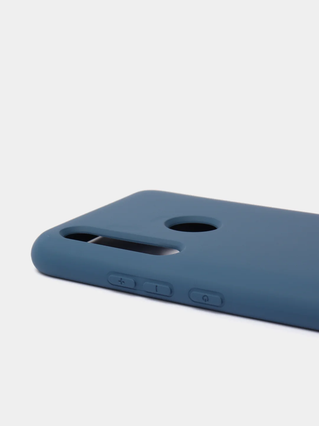 Темно-синий чехол Honor 10 lite / P Smart 2019, Хонор 10 лайт, Silicone Cover с закрытым низом