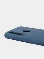 Темно-синий чехол Honor 10 lite / P Smart 2019, Хонор 10 лайт, Silicone Cover с закрытым низом